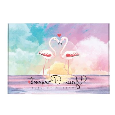 Caixa de envio cor-de-rosa branca azul corrugada Eco de CCNB C2S C1S amigável