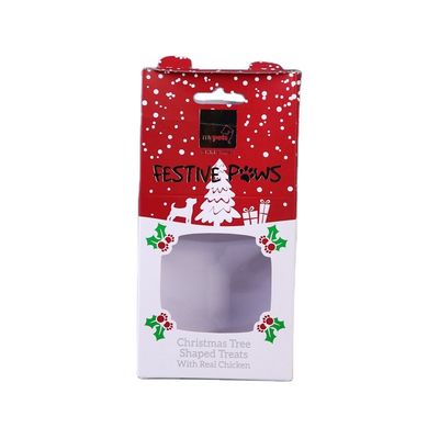 Logotipo feito sob encomenda das caixas de presente criativas do empacotamento de apresentação CMYK Windowed