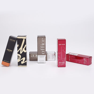 Batom C1S Art Paper Cosmetic Packaging Boxes Eco de CMYK amigável