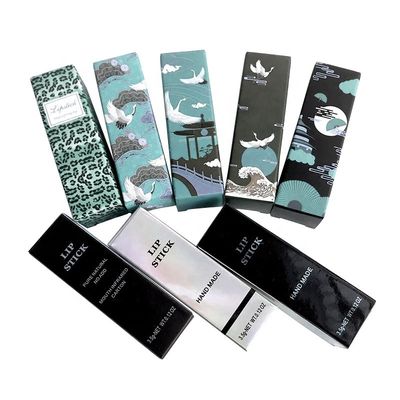 Batom C1S Art Paper Cosmetic Packaging Boxes Eco de CMYK amigável