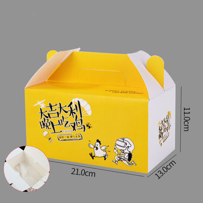 Revestimento impermeável do PE de OilProof C1S C2S Art Paper Snack Packaging Box