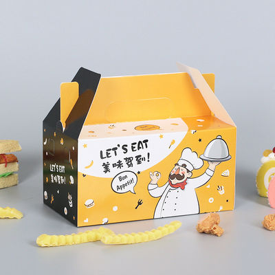 Revestimento impermeável do PE de OilProof C1S C2S Art Paper Snack Packaging Box