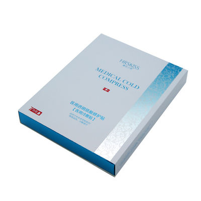 Eco 350gsm amigável revestiu a caixa de empacotamento da cor de papel de C1S para o empacotamento de Skincare