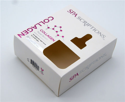 Logo Lotion Essence Cosmetic Packaging personalizado encaixota com inserções