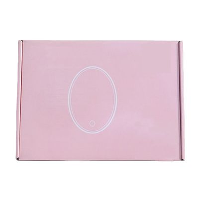 Caixa de envio cor-de-rosa branca azul corrugada Eco de CCNB C2S C1S amigável