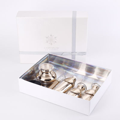 1100g Grey Board Apparel Packaging Boxes 128gsm Art Paper branco