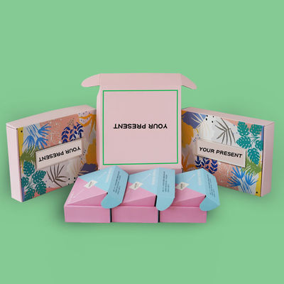 A montagem 350GSM corrugou caixas de papel amigáveis de Eco para o cosmético