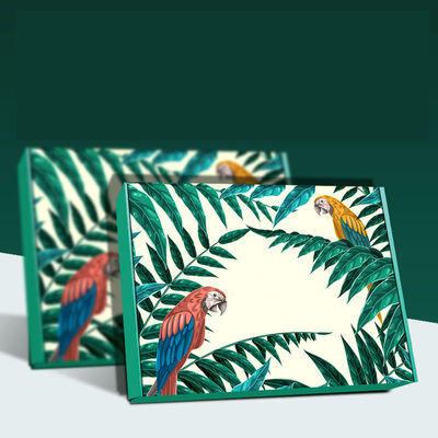 caixas de presente do cartão do bloco 800gsm liso com forma feita sob encomenda das tampas