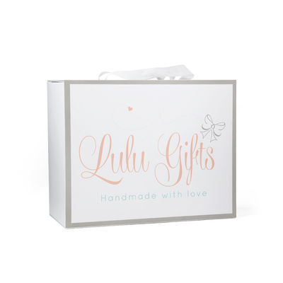 Cores dobráveis do vestuário 157gsm Art Paper Gift Packing Boxes PMS