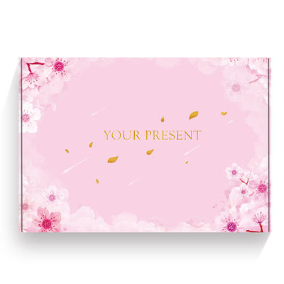 Caixa de envio cosmética ondulada 28*15*6cm imprimir de offset CMYK