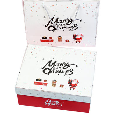 Reciclado 2 partes 250g Art Paper Cardboard Gift Boxes com tampas