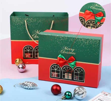 Reciclado 2 partes 250g Art Paper Cardboard Gift Boxes com tampas