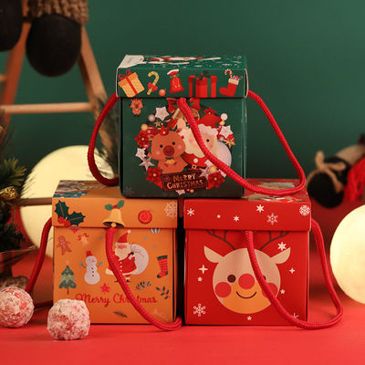 De papel amigável completo da cópia PMS CMYK Eco encaixota o Natal decorativo