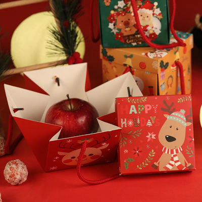 De papel amigável completo da cópia PMS CMYK Eco encaixota o Natal decorativo