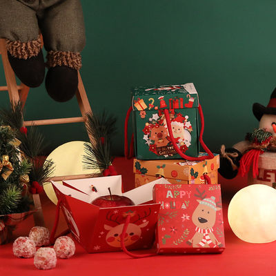 De papel amigável completo da cópia PMS CMYK Eco encaixota o Natal decorativo