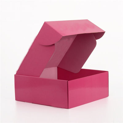 Emballage corrugou o enviamento cor-de-rosa de 300gsm 2mm FBB encaixota o logotipo feito sob encomenda