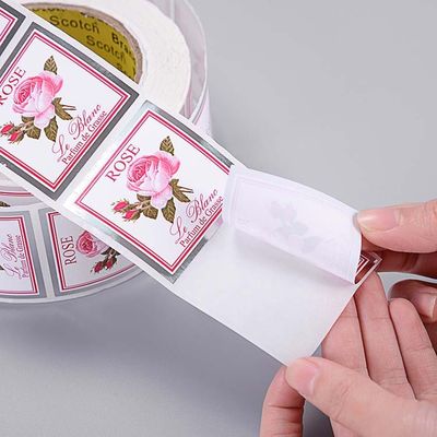Etiquetas feitas sob encomenda cosméticas térmicas adesivas da etiqueta do produto CMYK PMS