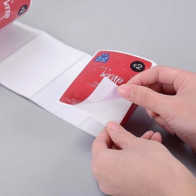 Etiqueta de empacotamento dos desenhos animados das crianças das etiquetas das etiquetas do presente PMS do Natal de Diy
