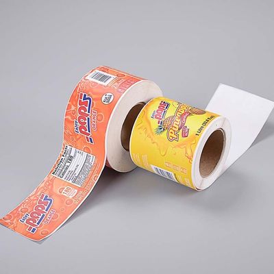 Etiquetas imprimindo feitas sob encomenda privadas de LOGO Adhesive Direct Thermal Paper
