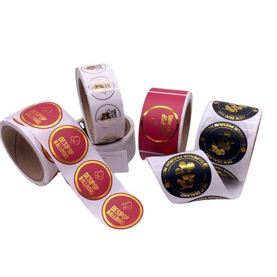 Etiquetas feitas sob encomenda da etiqueta de CMYK