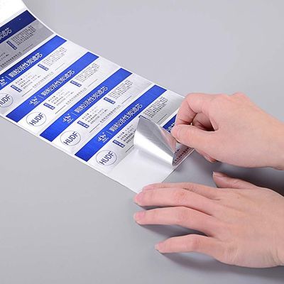 Etiquetas de empacotamento feitas sob encomenda do pantone imprimível impermeável autoadesivo