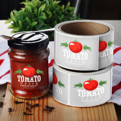 Imprima próprio rolo esparadrapo da etiqueta de Logo Products Packages Vinyl BOPP