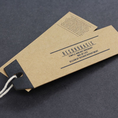 Folha luxuoso que carimba o ponto Hang Tag Pantone Color personalizado UV