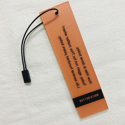 O casamento do OEM Debossing agradece-lhe balanço Hang Tag With Rope do cartão