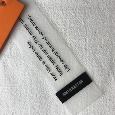 O casamento do OEM Debossing agradece-lhe balanço Hang Tag With Rope do cartão