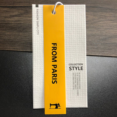 CMYK personalizou o hangtag