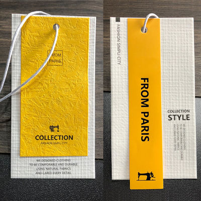 CMYK personalizou o hangtag