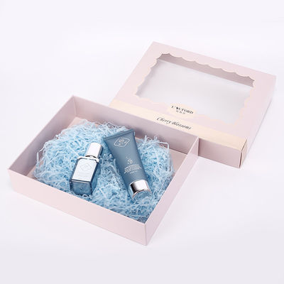 caixa de presente cor-de-rosa do papel de embalagem C1S de 80gsm 350gsm para o empacotamento da roupa