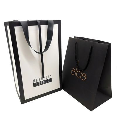 Personalize a cor completa do saco de papel do papel de embrulho 300gsm Kraft da roupa